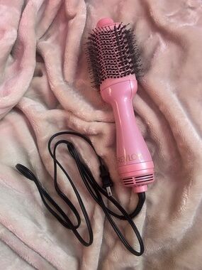 Revlon Pink Hot Air Round Brush Styler